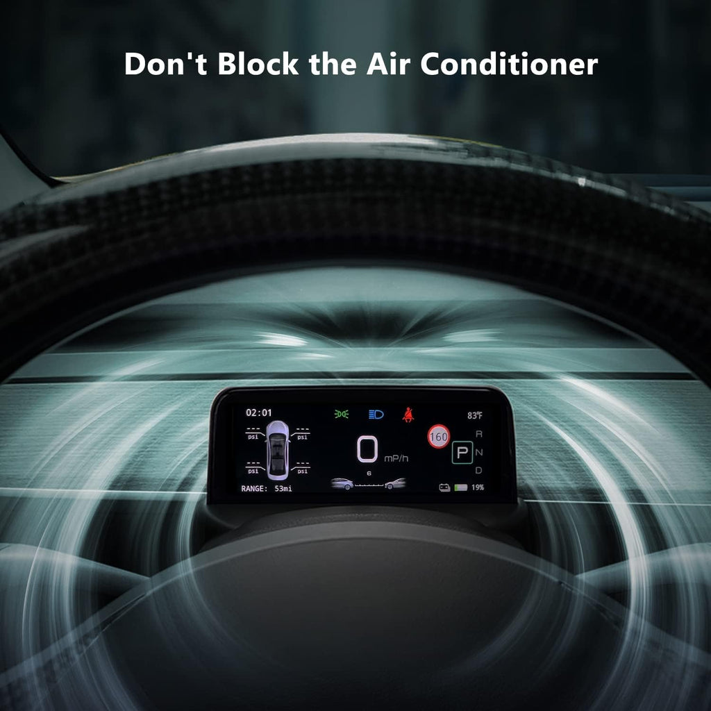 Tesla Model 3, Y Dashboard Ultra Mini Screen Heads Up Display, 2017-2023