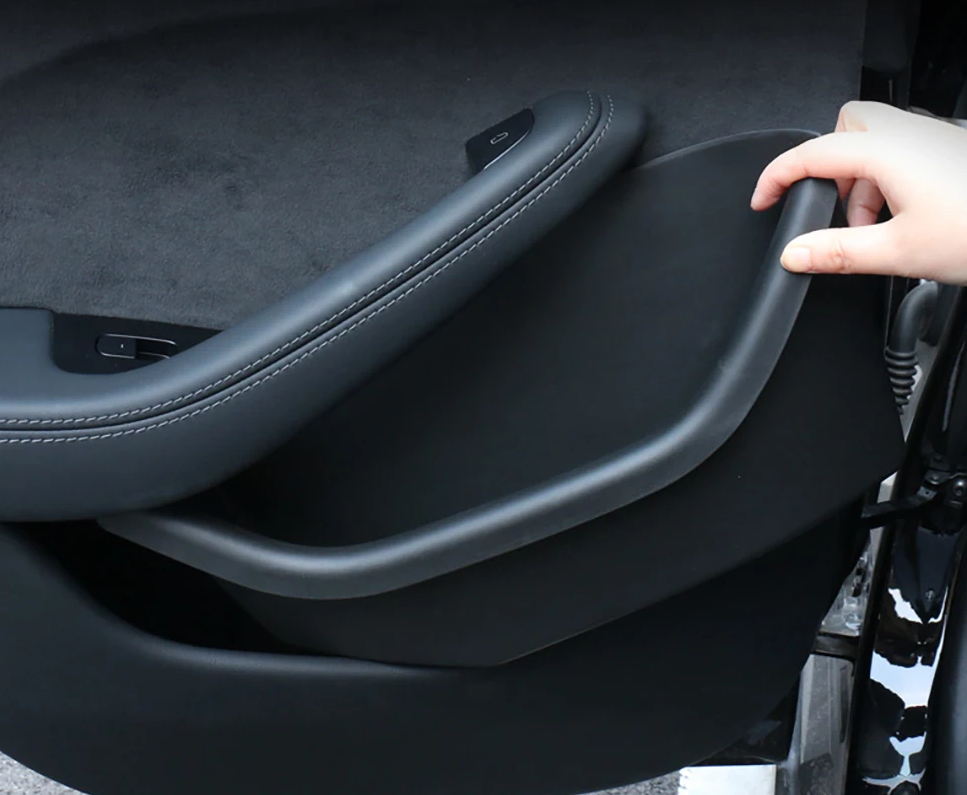 Tesla Model 3 Highland Side Door Organizers, 4-Piece Set, Silicone, 2024-2026
