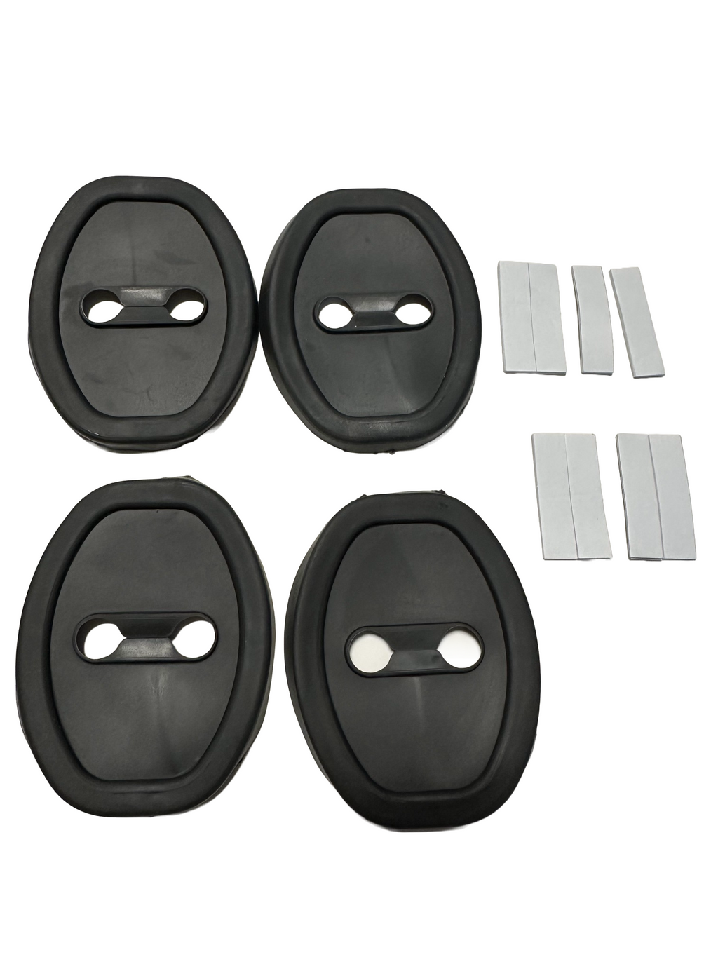 Door Closing Sound Deadener Dampers, Silicone Latch Covers for Rivian R1T, R1S, R2