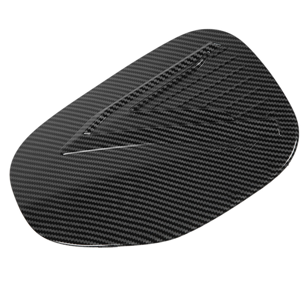 Mustang Mach-E Charging Port Door Cover, ABS Carbon Fiber, 2021-2024