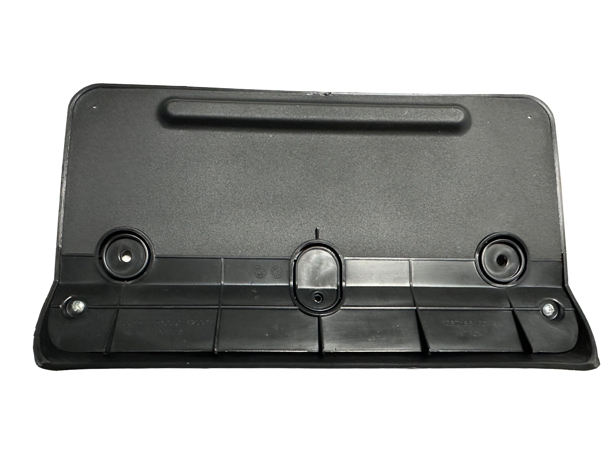 Tesla Model X Front License Plate Bracket Assembly Frame Support Holder, 2016-2020