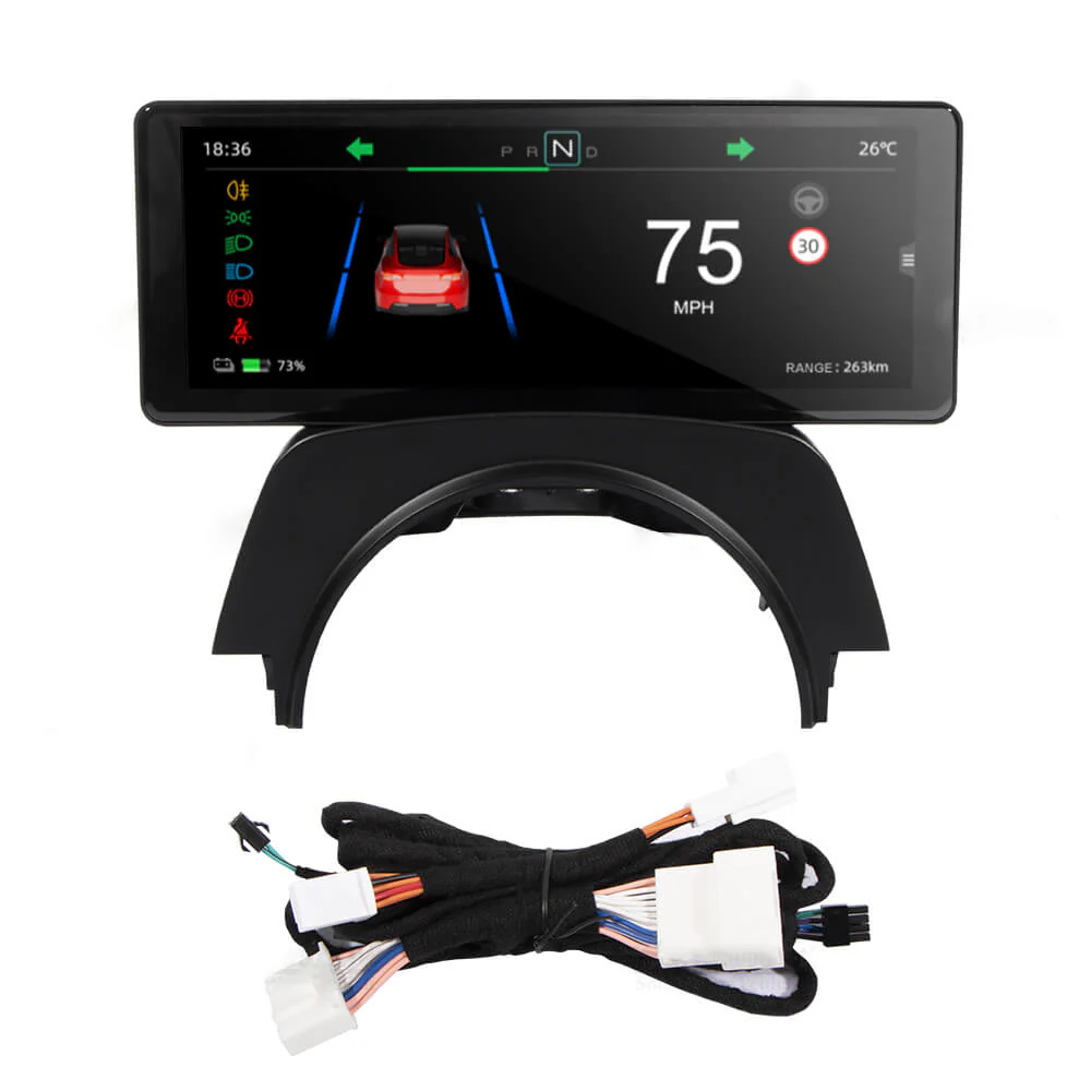 Tesla Model 3 Highland F62 Carplay Dashboard Screen 6.2 Inches Driver Display, 2024-2025
