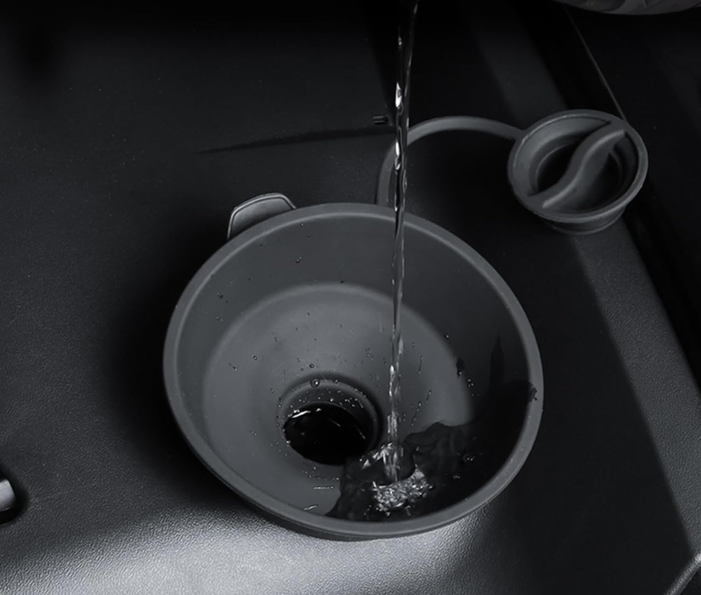 Tesla Model 3, Y Washer Fluid Filler Funnel, Silicone, 2017-2024