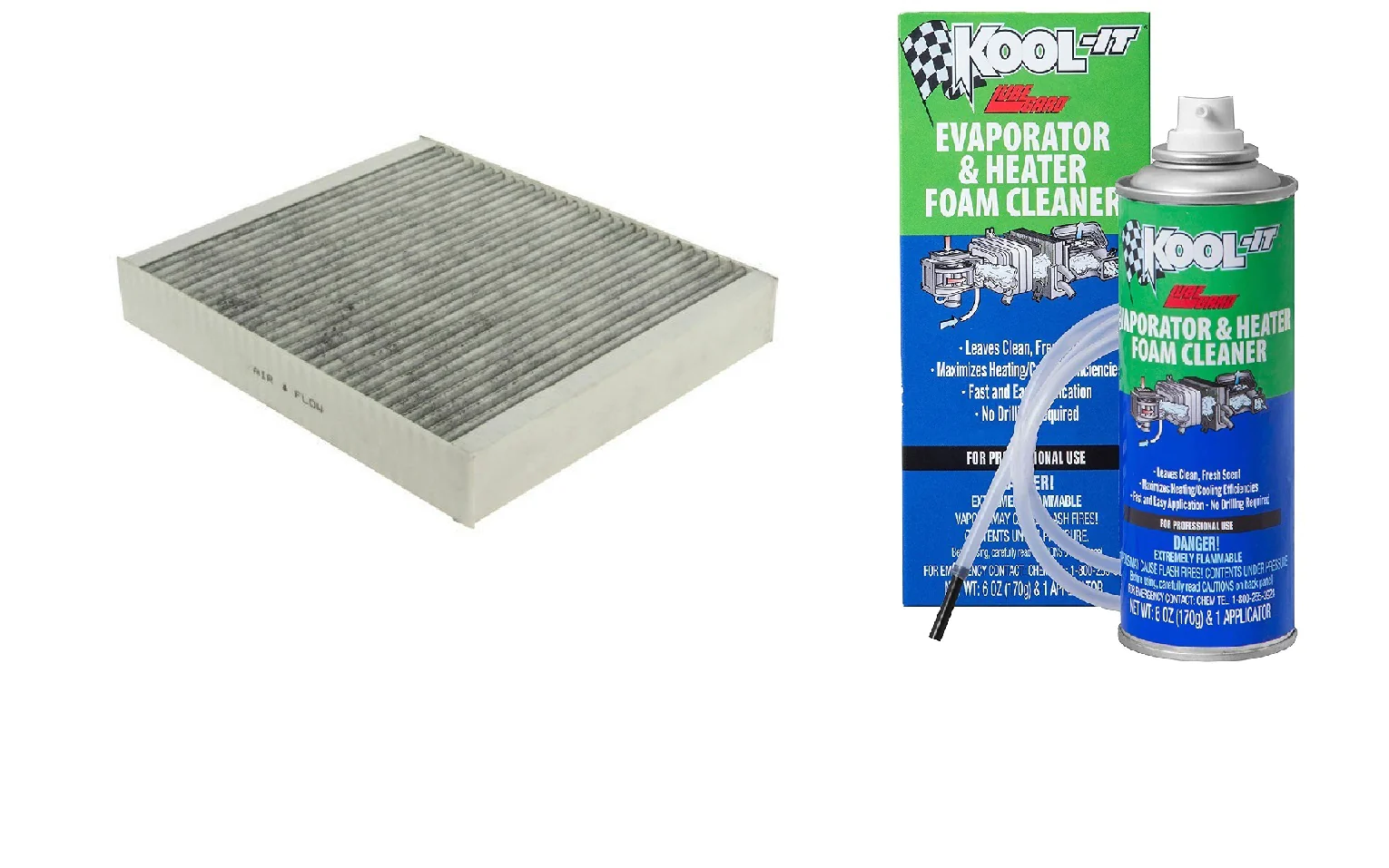 Interior Vent & Cabin Filter Cleaning Kit, For Rivian R1T, R1S, 2021-2025