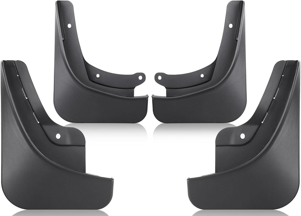 Tesla Model 3 Highland Mud Flaps, No-Hole, ABS, 4-Piece Set, 2024-2026