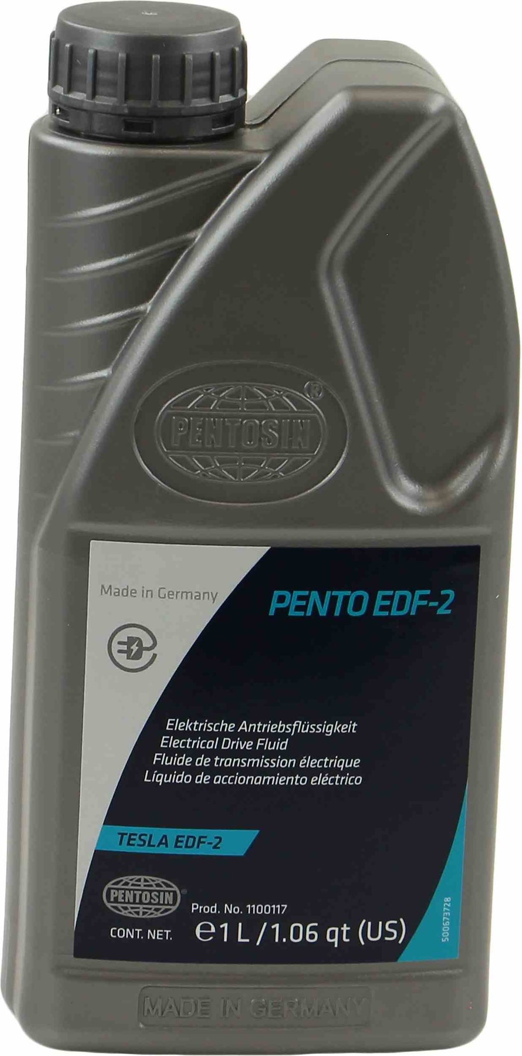 Tesla Model 3, S, X, Y Cybertruck Pentosin EDF-2 Fluid for E-Axle and E-Wet Gearbox