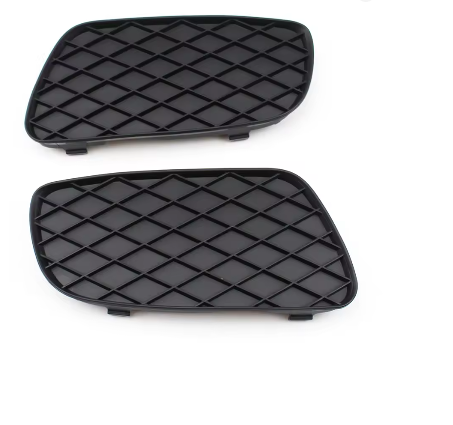 Smart Car Fortwo Front Lower Grille Fog Lamp Covers, 2008-2016