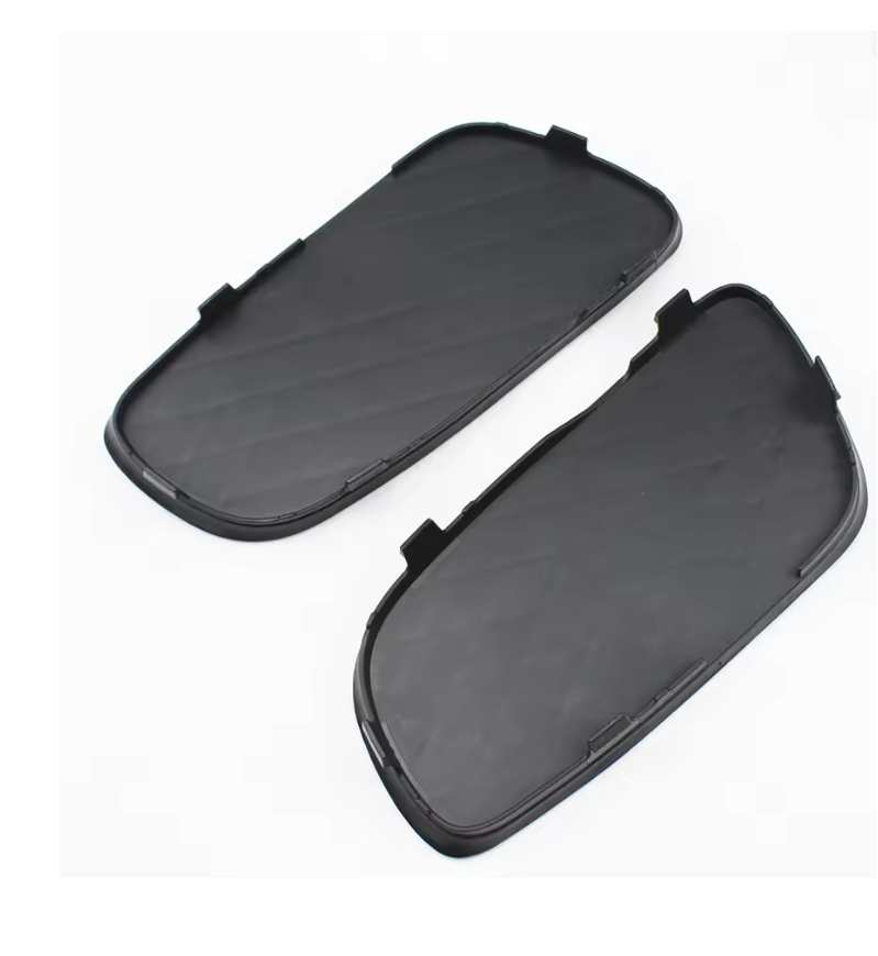 Smart Car Fortwo Front Lower Grille Fog Lamp Covers, 2008-2016