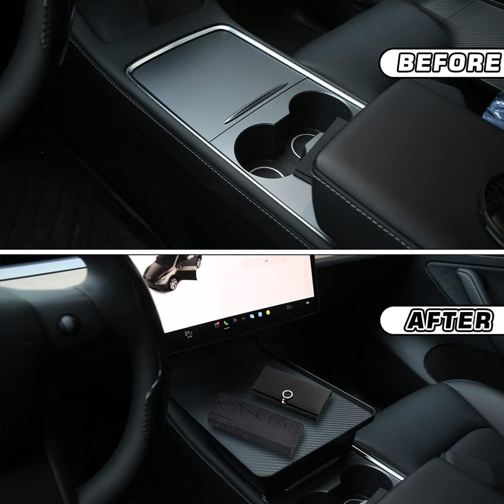 Tesla Model 3, Y Center Console Food Storage Tray, 2021-2023