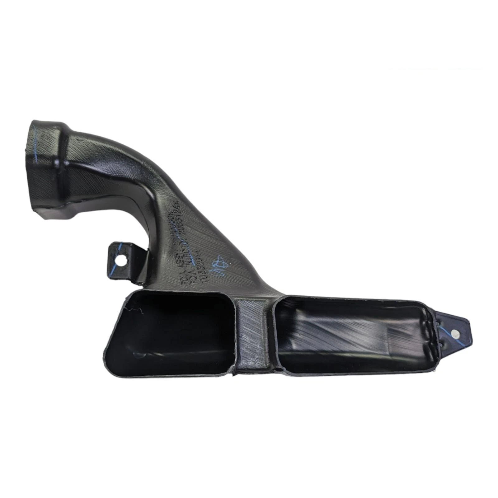 Tesla Model 3, Y Right Passenger Footwell Air Duct, USED Original