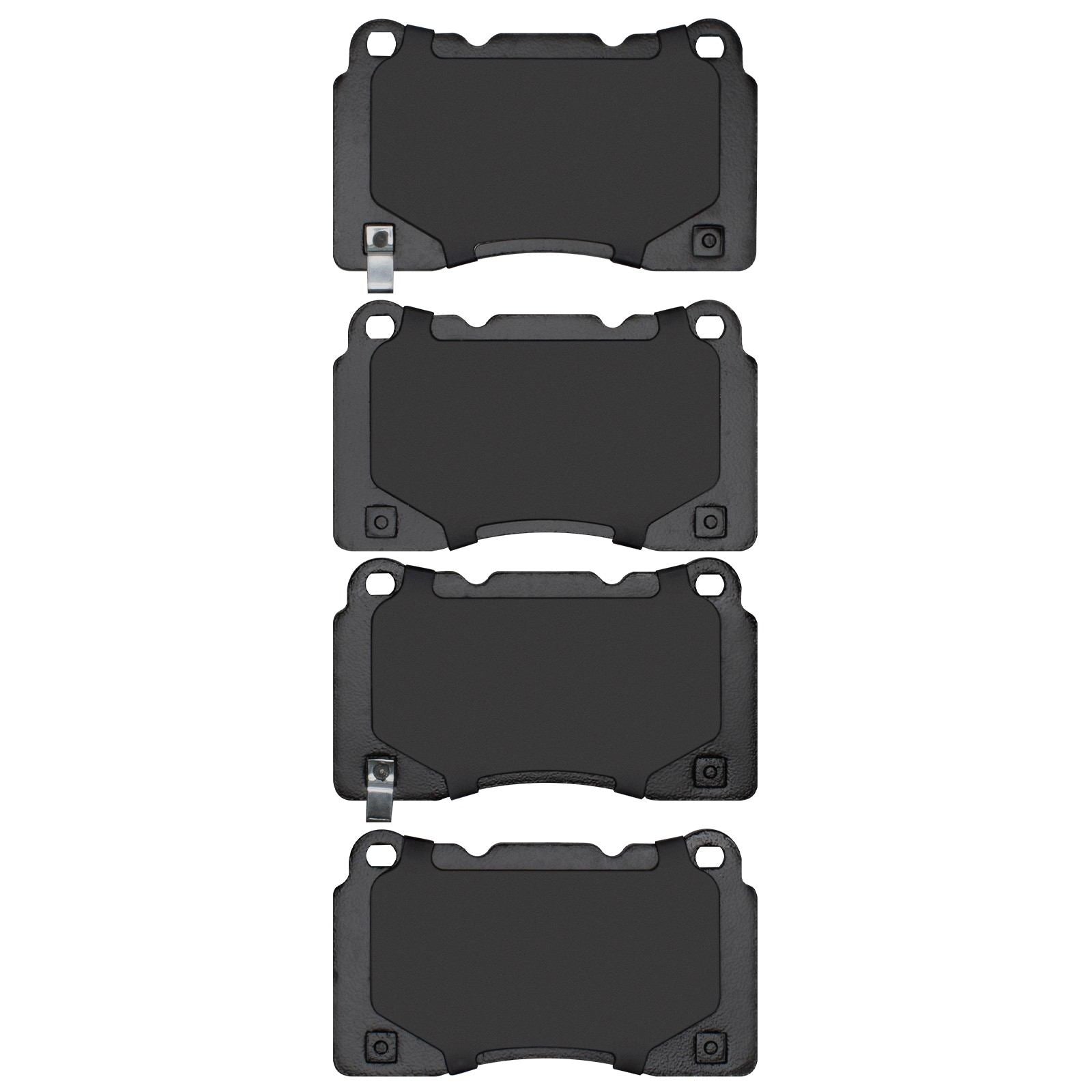 Tesla Model X DFC 4000 Ceramic Front Disc Brake Pads, 2016-2021