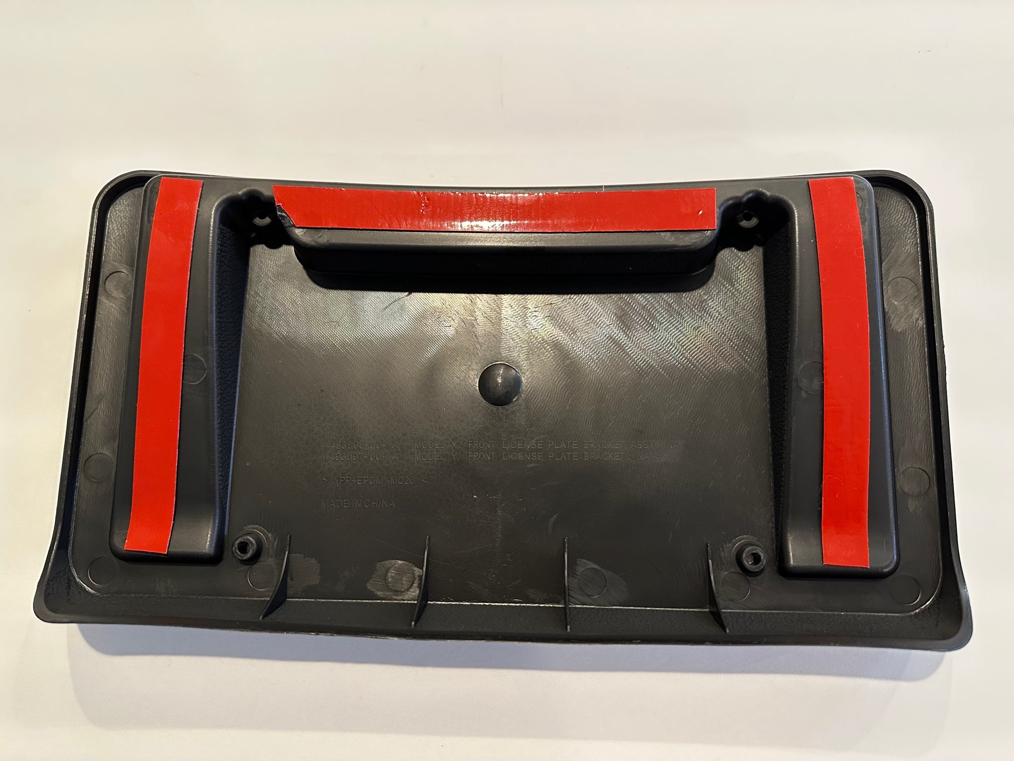 Tesla Model Y Front License Plate Bracket Assembly Frame Support Holde 2026 tesla model y front license plate bracket