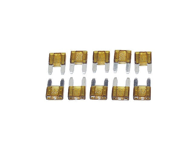 BMW I3 Fuse Pack Of 10 Tan ATM 5amp, 2014-2015