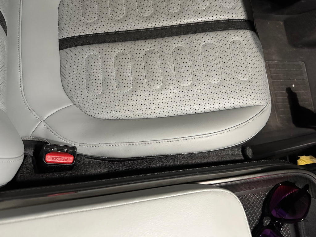 Seat Gap Fillers for Rivian R1T, R1S, Upgraded Hook Design, Black