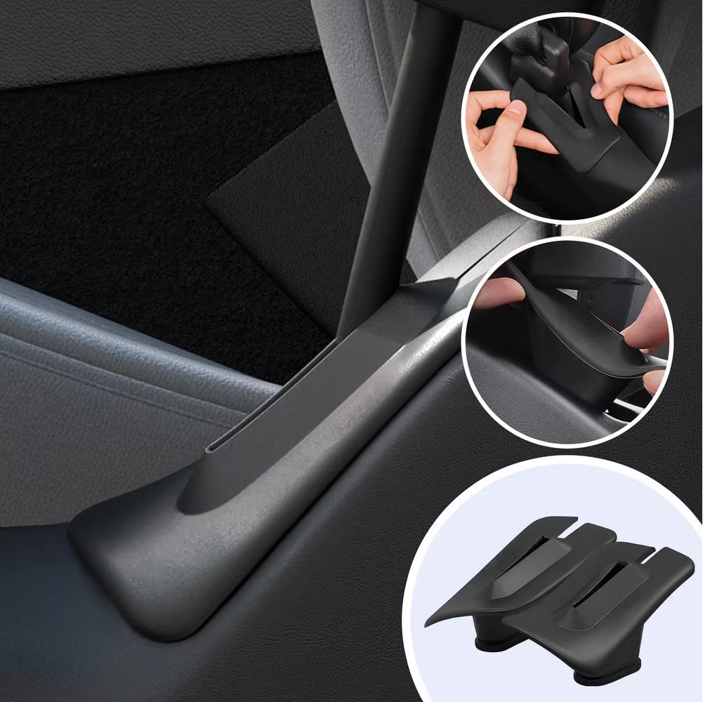 Tesla Model 3, Y Silicone Side Seat Gap Fillers, 2017-2026