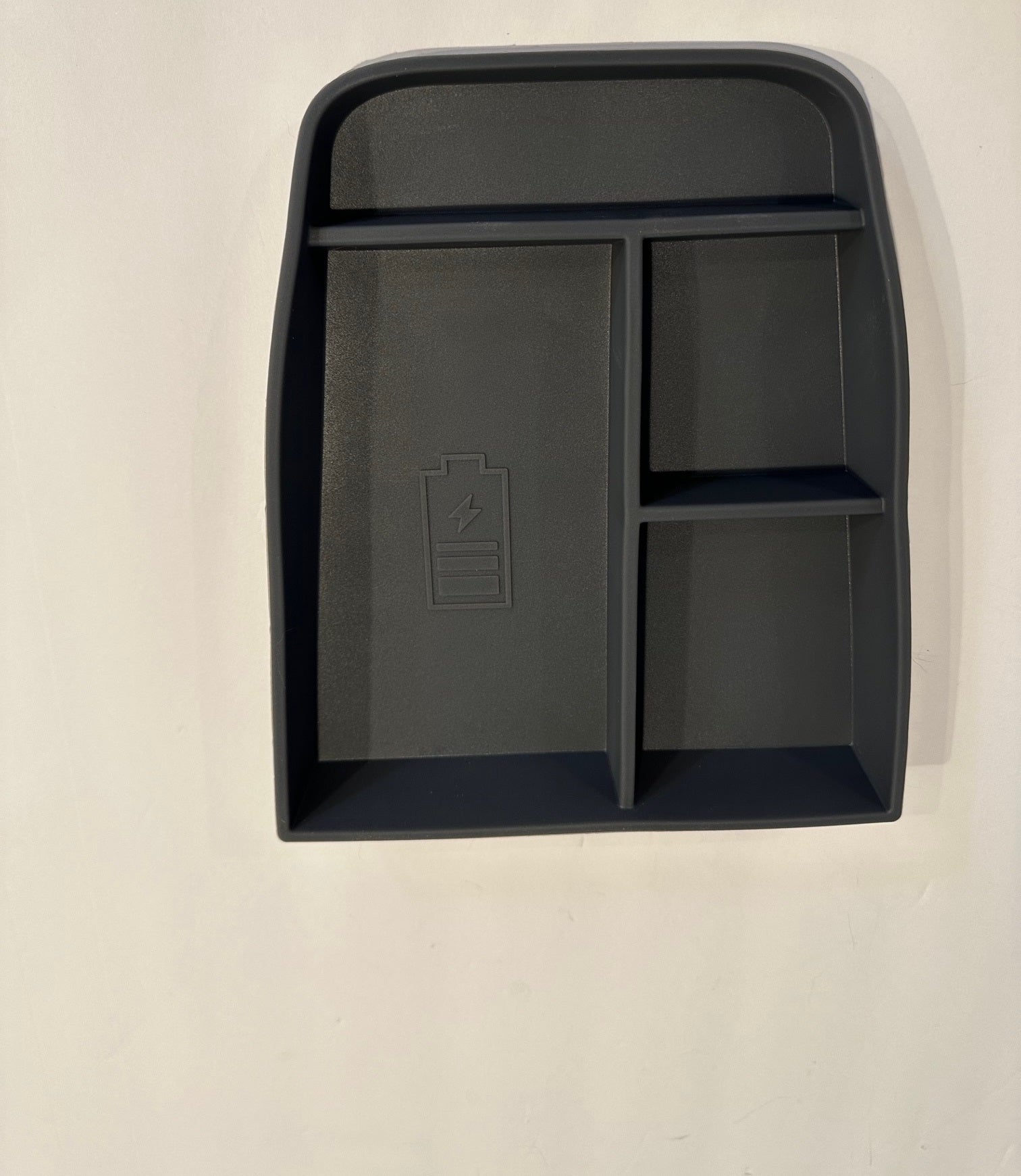 Mustang Mach-E Silicone Center Console Storage Tray Insert, 2021-2025