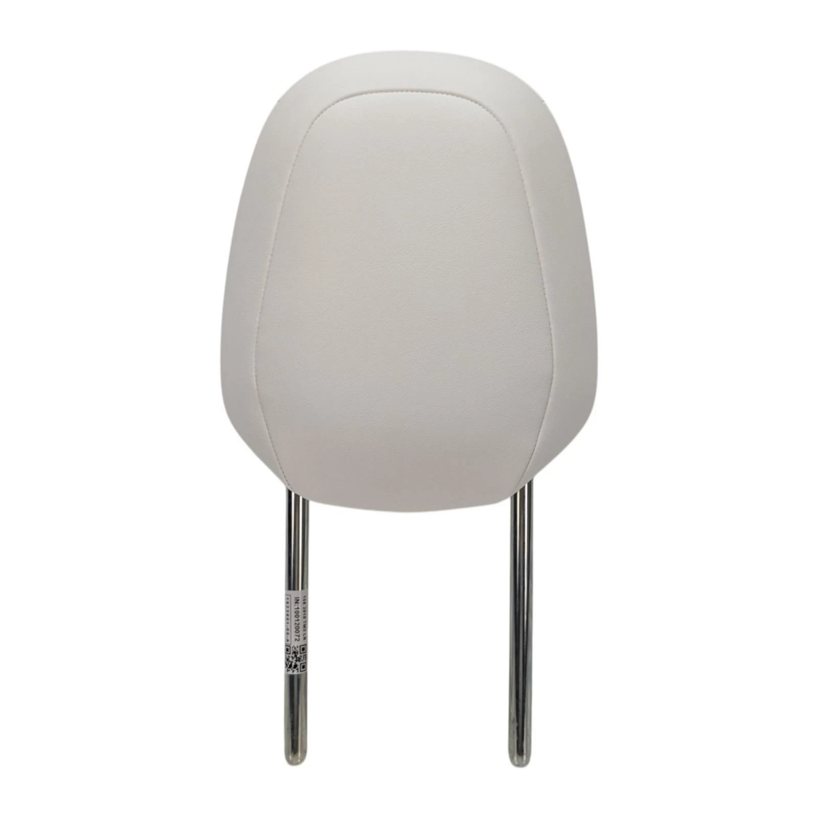 Tesla Model 3, Y First Row Seat Headrest Assembly, White, USED