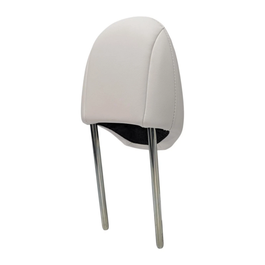 Tesla Model 3, Y First Row Seat Headrest Assembly, White, USED