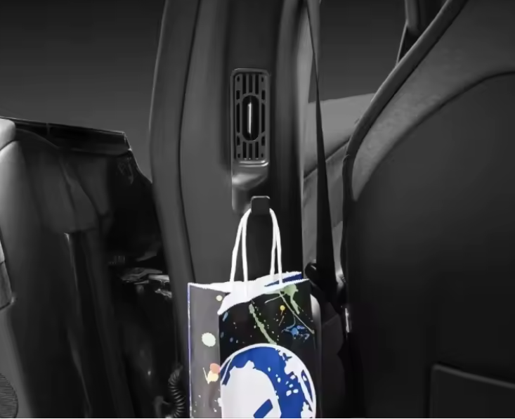 Tesla Model Y Launch Rear Air Conditioning Vent Hooks