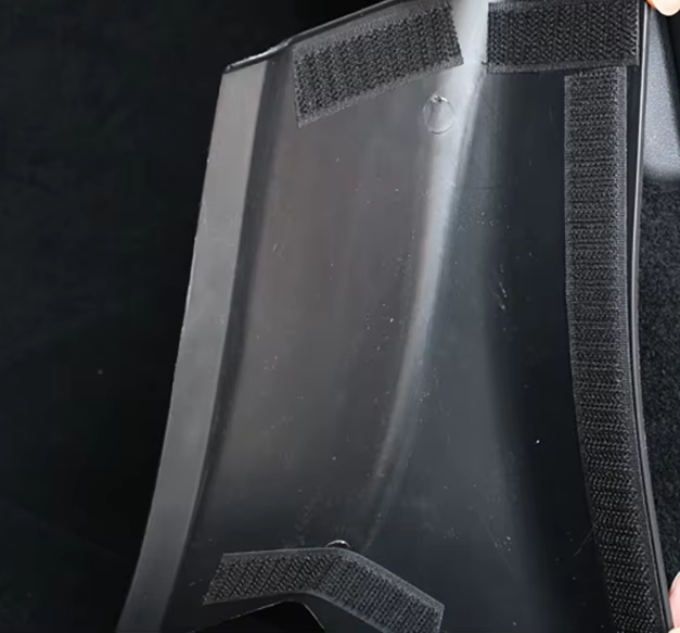 Tesla Model Y Juniper Rear Trunk Sill Plate Protector, TPE Rubber, 2025-2026