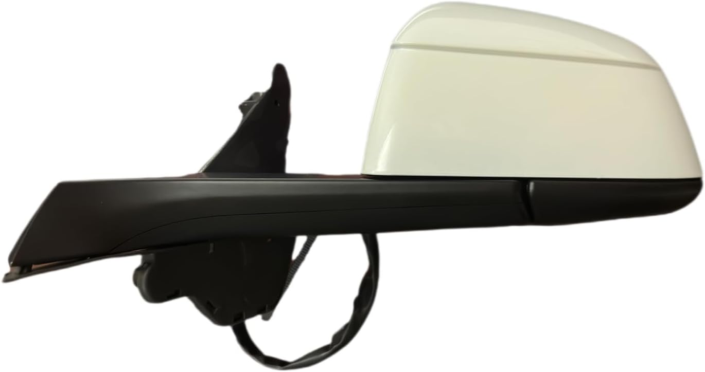 Tesla Model Y Juniper Outside Mirror Assembly Left Side, White, 2025-2026