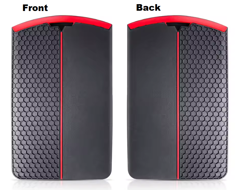 Tesla Model 3, Y, S, X, Key Card Holder Silicone Protector Black/Red