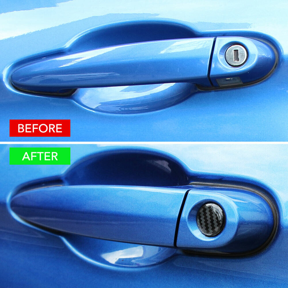 Smart Car Fortwo Door Handle Lock Keyhole Stickers