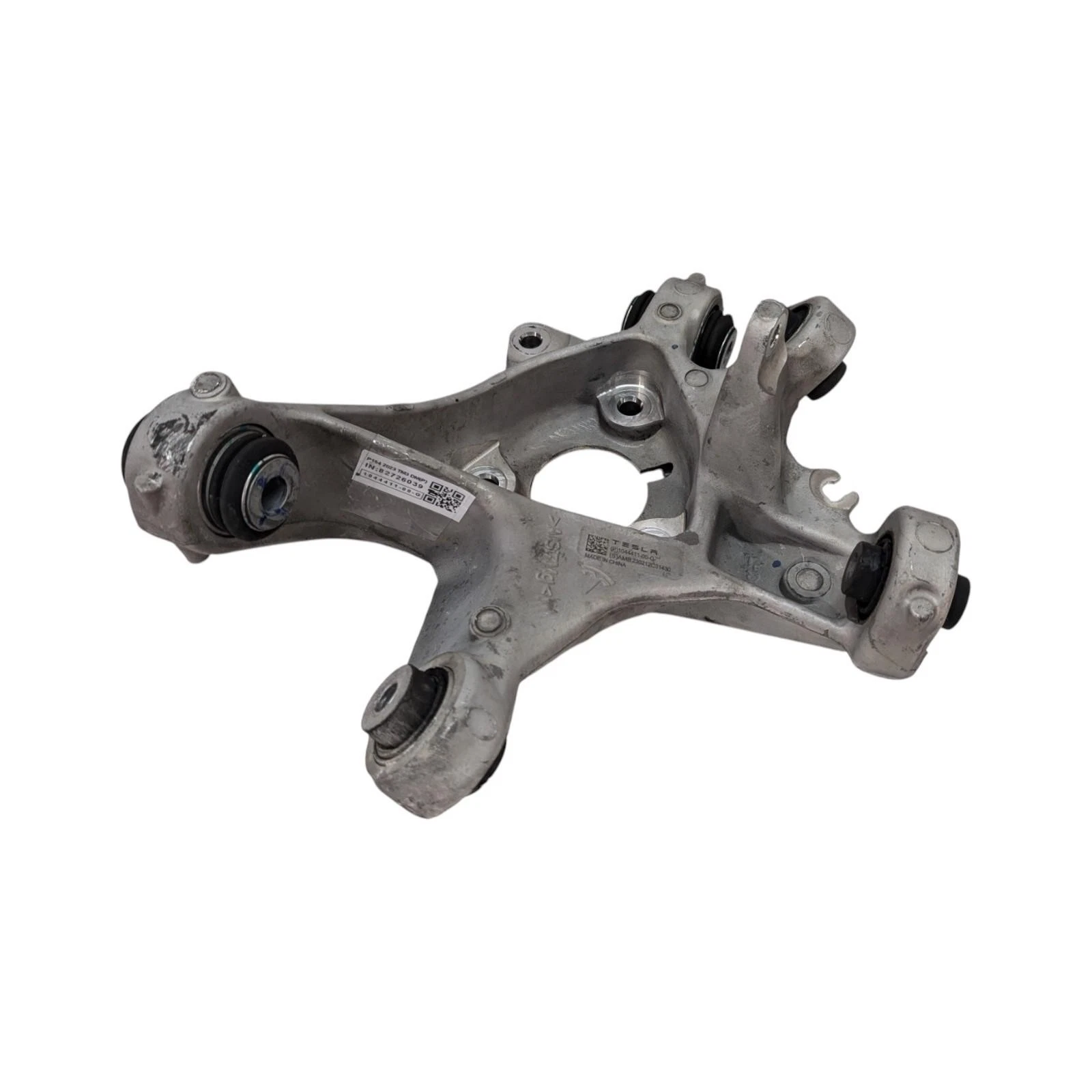 Tesla Model 3 Rear Spindel Knuckle Assembly, Left, USED, 2017-2023