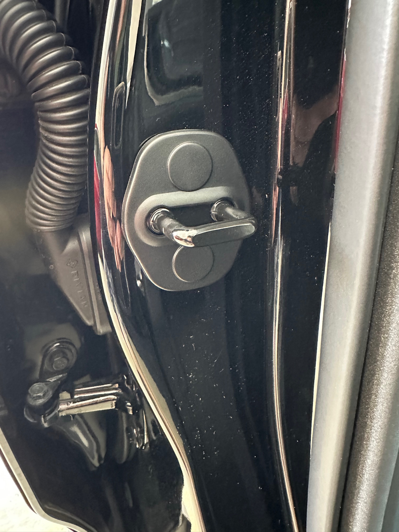 Door Lock Cover Protector Latches Covers, 4-Piece Set for Rivian R1T & R1S