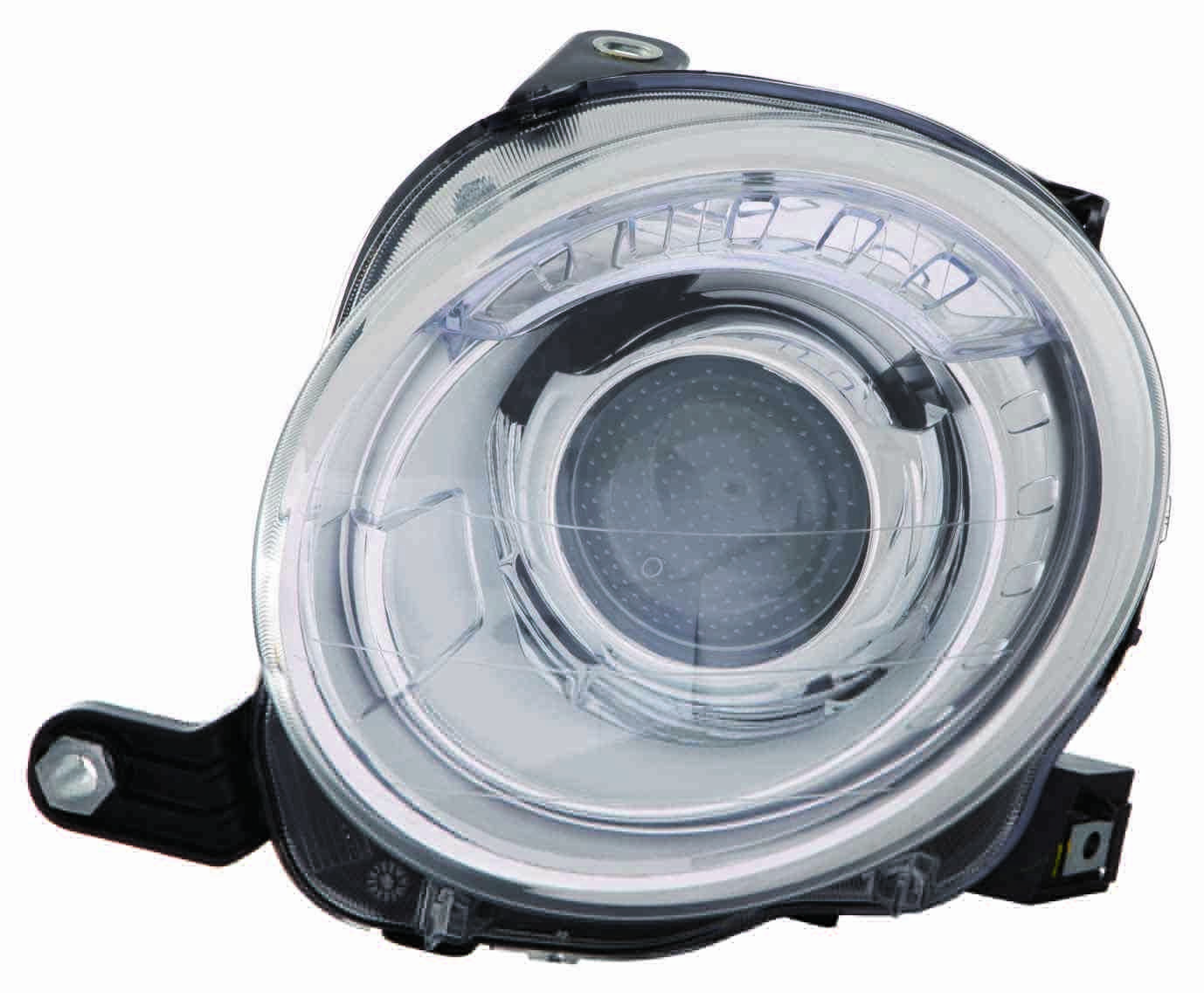 Fiat 500E Left Headlight Assembly, 2013-2019
