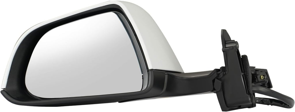 Tesla Model 3 Outside Mirror Assembly Left Side, White, 2021-2023