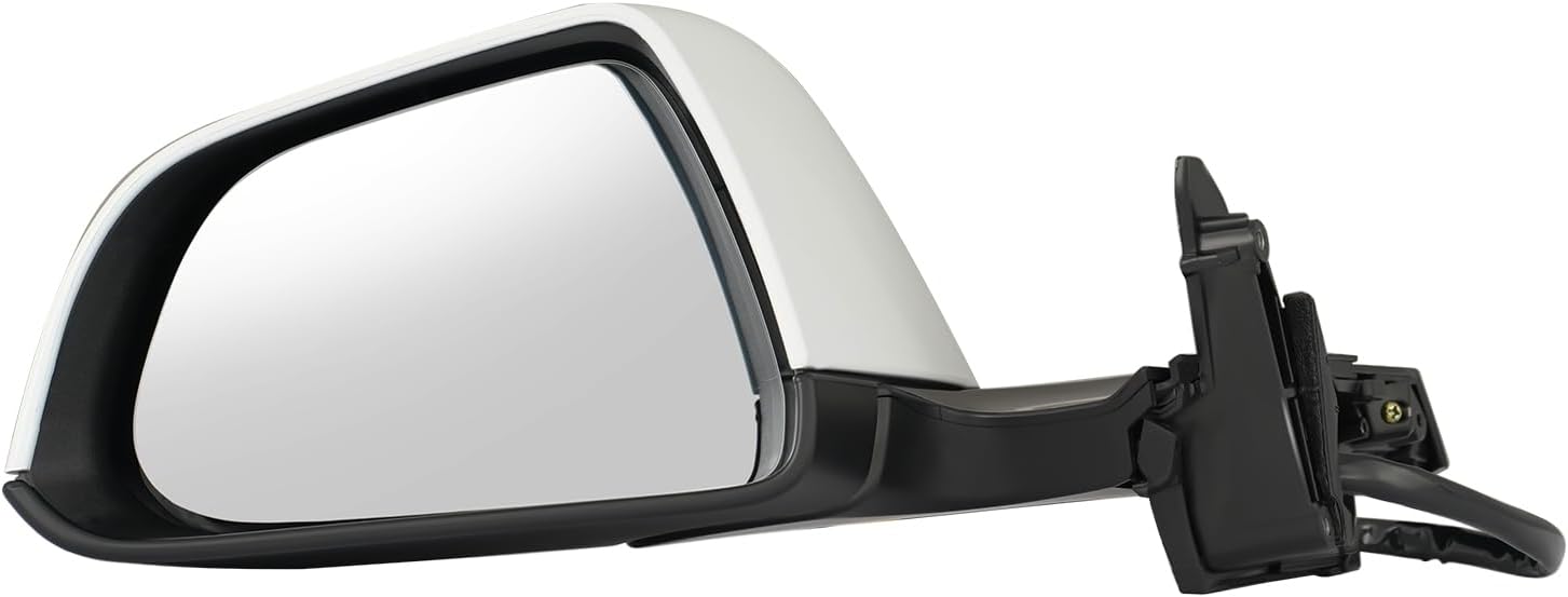 Tesla Model 3 Outside Mirror Assembly Left Side, White, 2021-2023