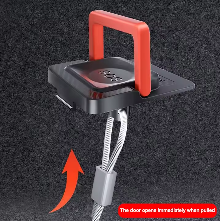 Tesla Model 3, Y Rear Door Emergency Exit Door Open Release Levers