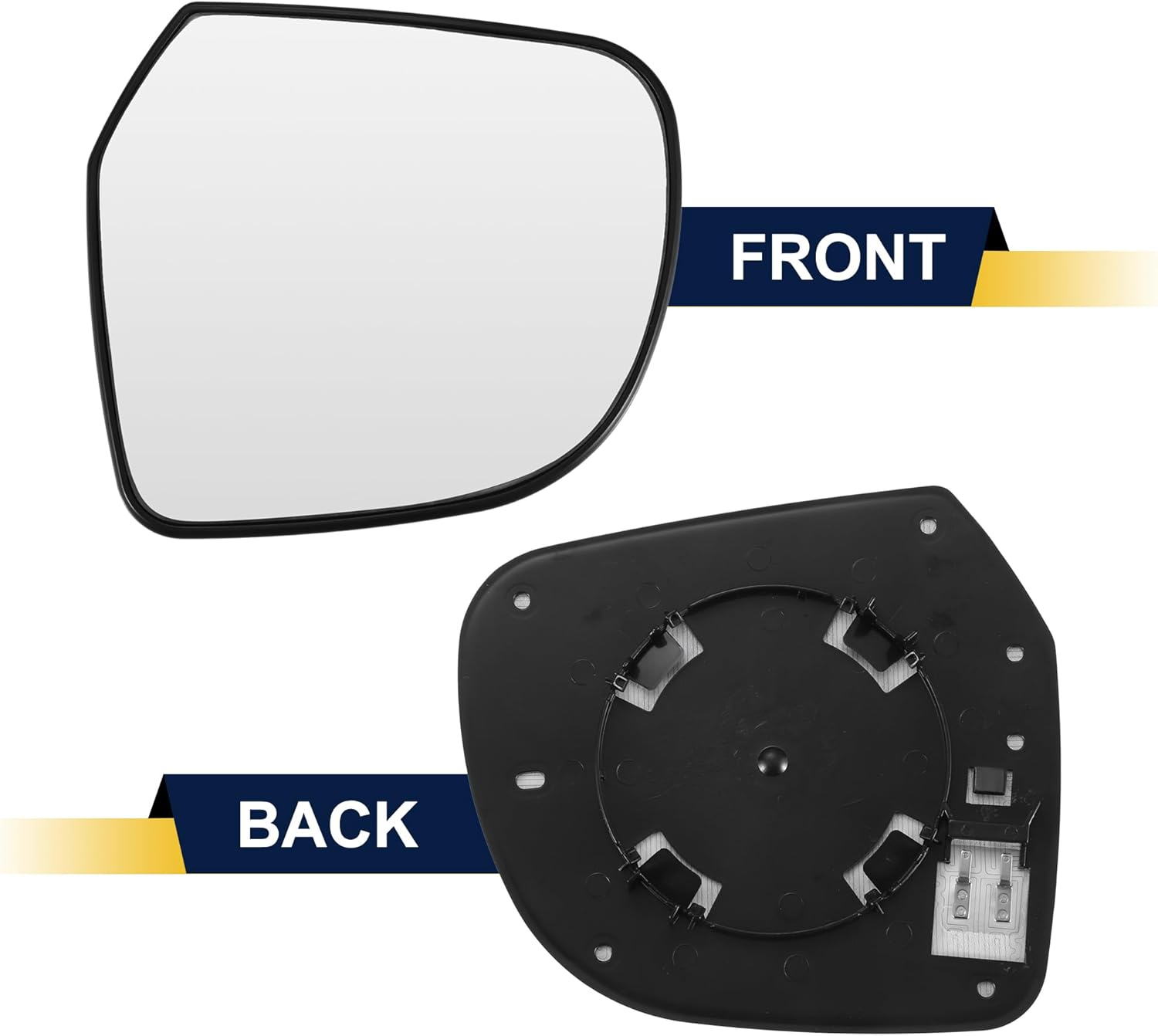 Nissan Leaf Outside Mirror Glass Assembly, Left, Heated, 2010-2012