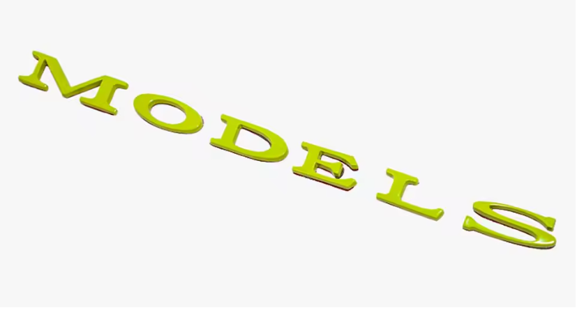 Tesla Model S Emblem Badge, Lime Green