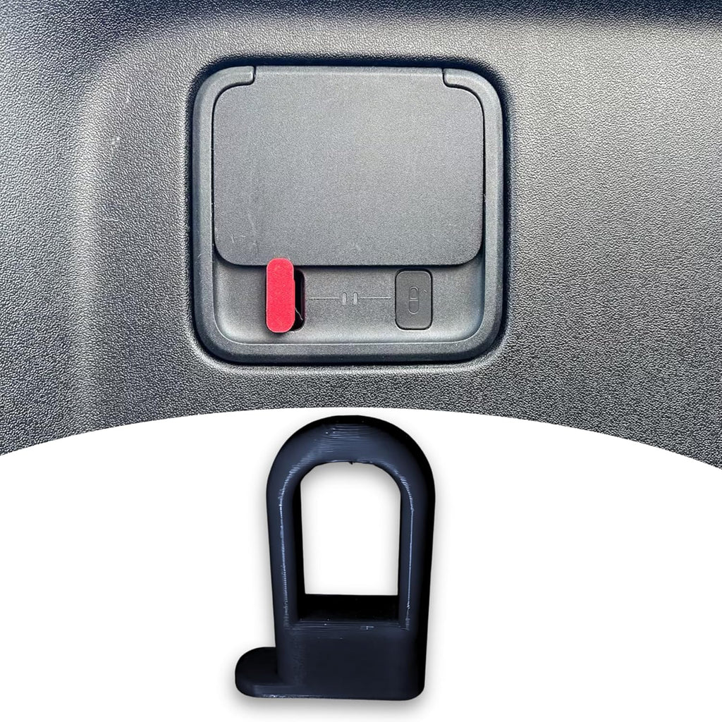 Compressor Door Lock, Red or Black for Rivian R1T, 2022-2025