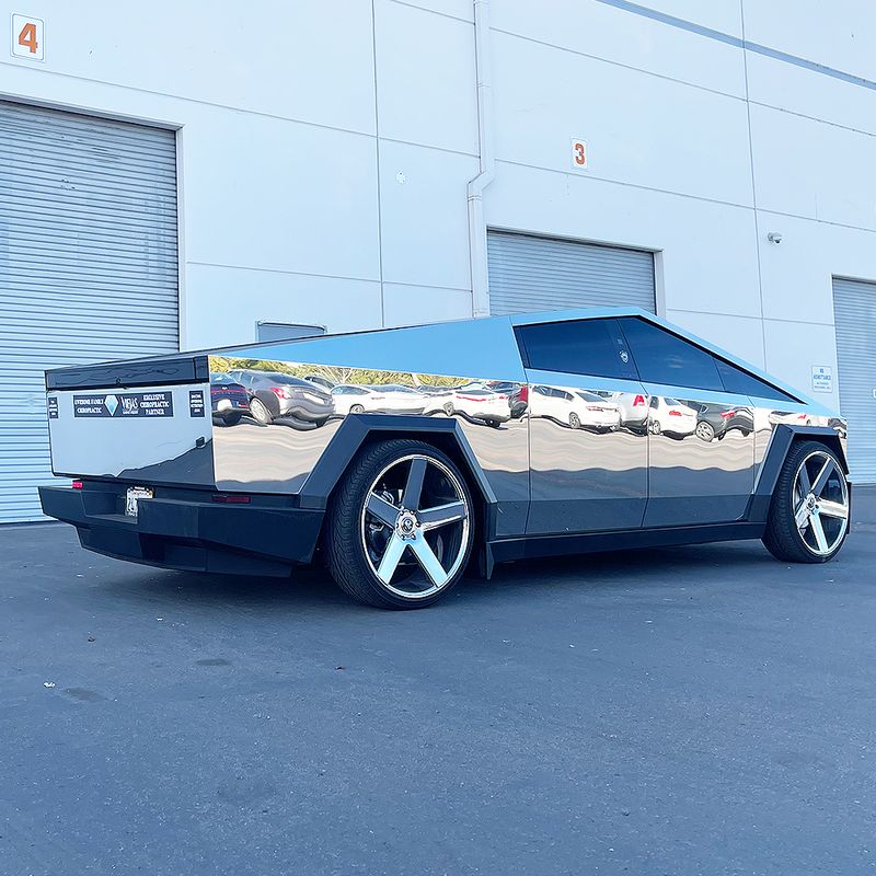 Tesla Cybertruck Lowering Rod Kit 4-piece Set, 2024-2025