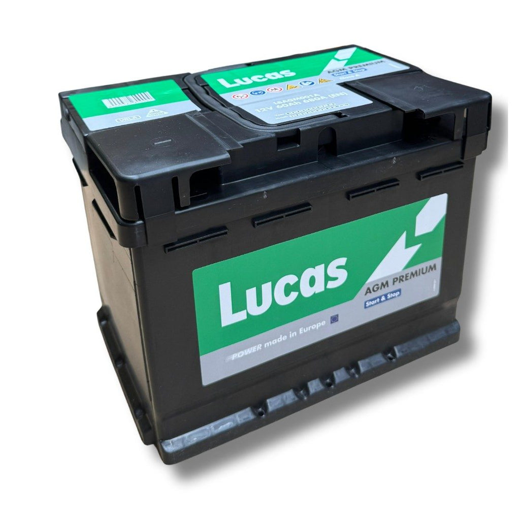 Chevy Volt Lucas AGM Premium 12-Volt Battery, 2011-2019