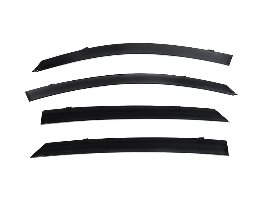 Mustang Mach-E Side Window Deflectors, Smoke, Premium Series, 2021-202