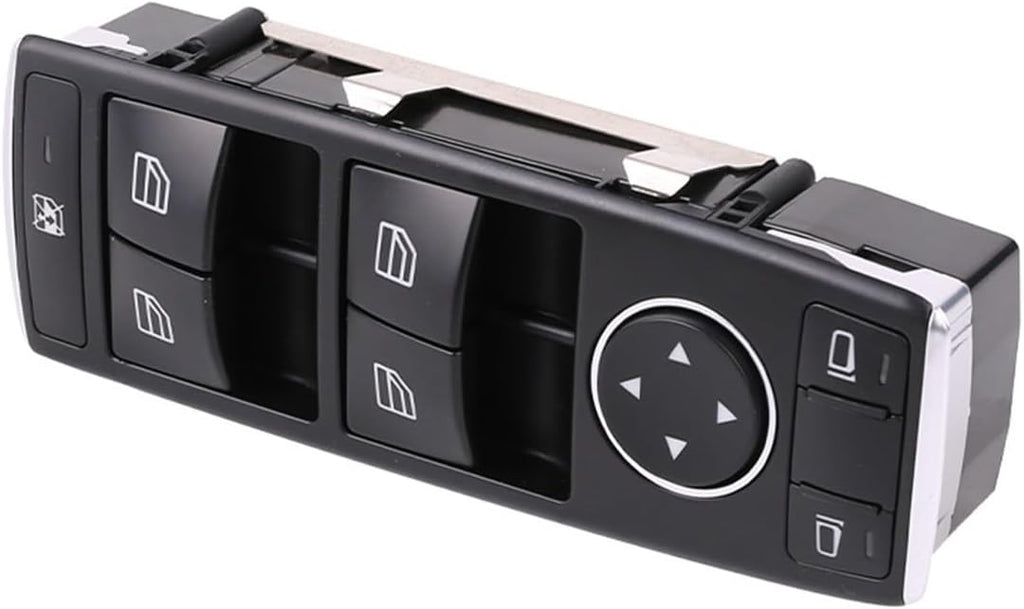 Tesla Model S, X Front Left Master Power Window Switch, W/O Folding Mirror 2012-2021