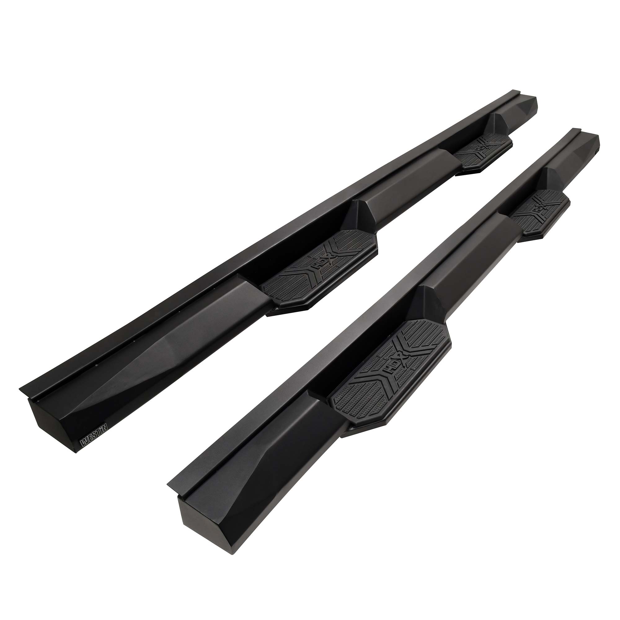 Tesla CyberTruck Xtreme Nerf Step Bars, Textured Black, 2024-2026