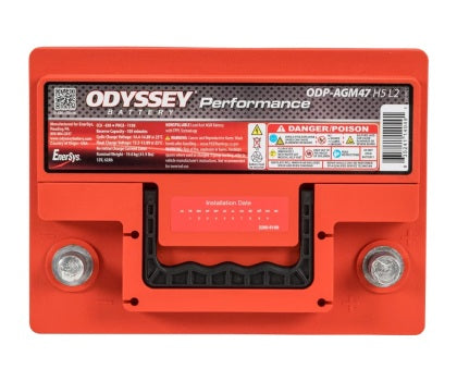 Chevy Volt Odyssey Battery Performance Series AGM 12-Volt Battery, 2011-2019