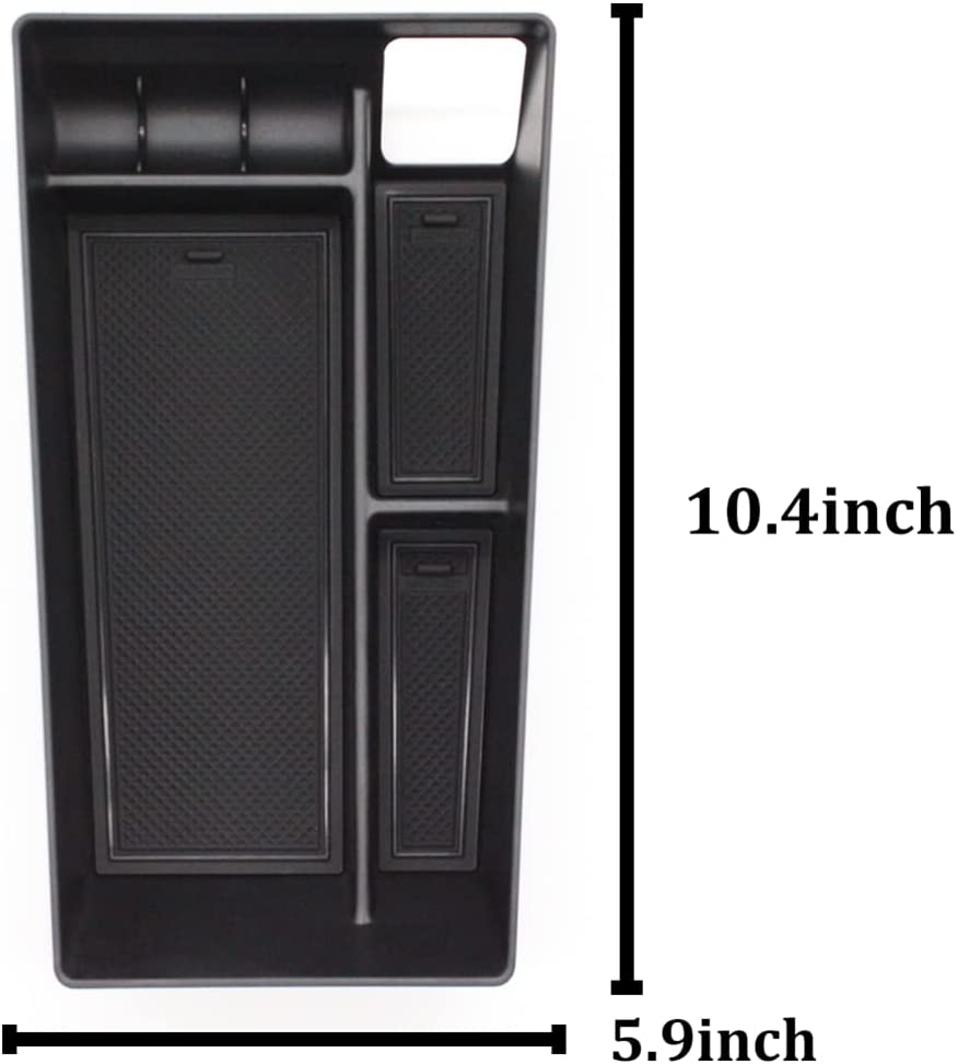 Mustang Mach-E Center Console Armrest Removable Storage Box, 2021-2024