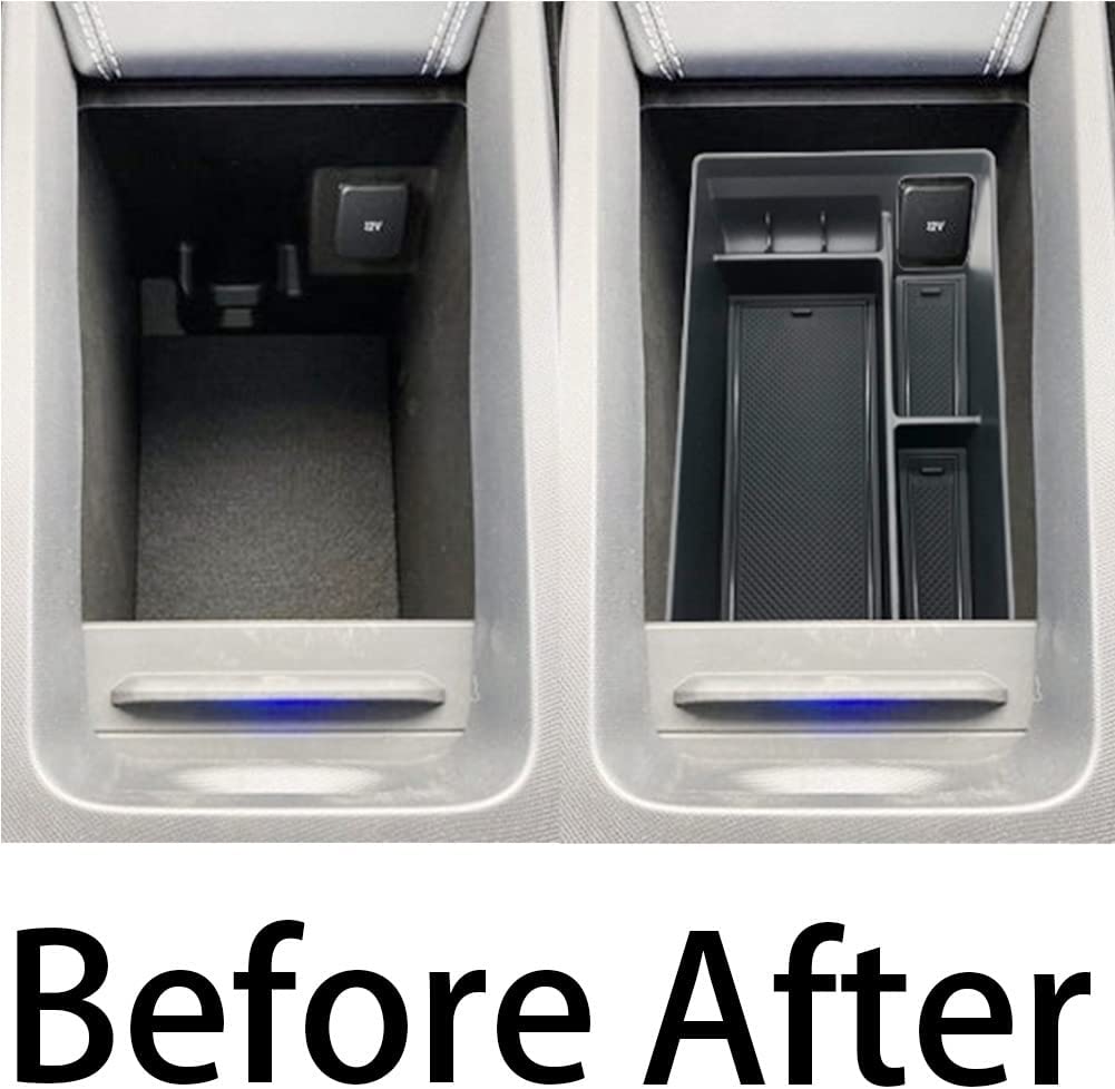 Mustang Mach-E Center Console Armrest Removable Storage Box, 2021-2024