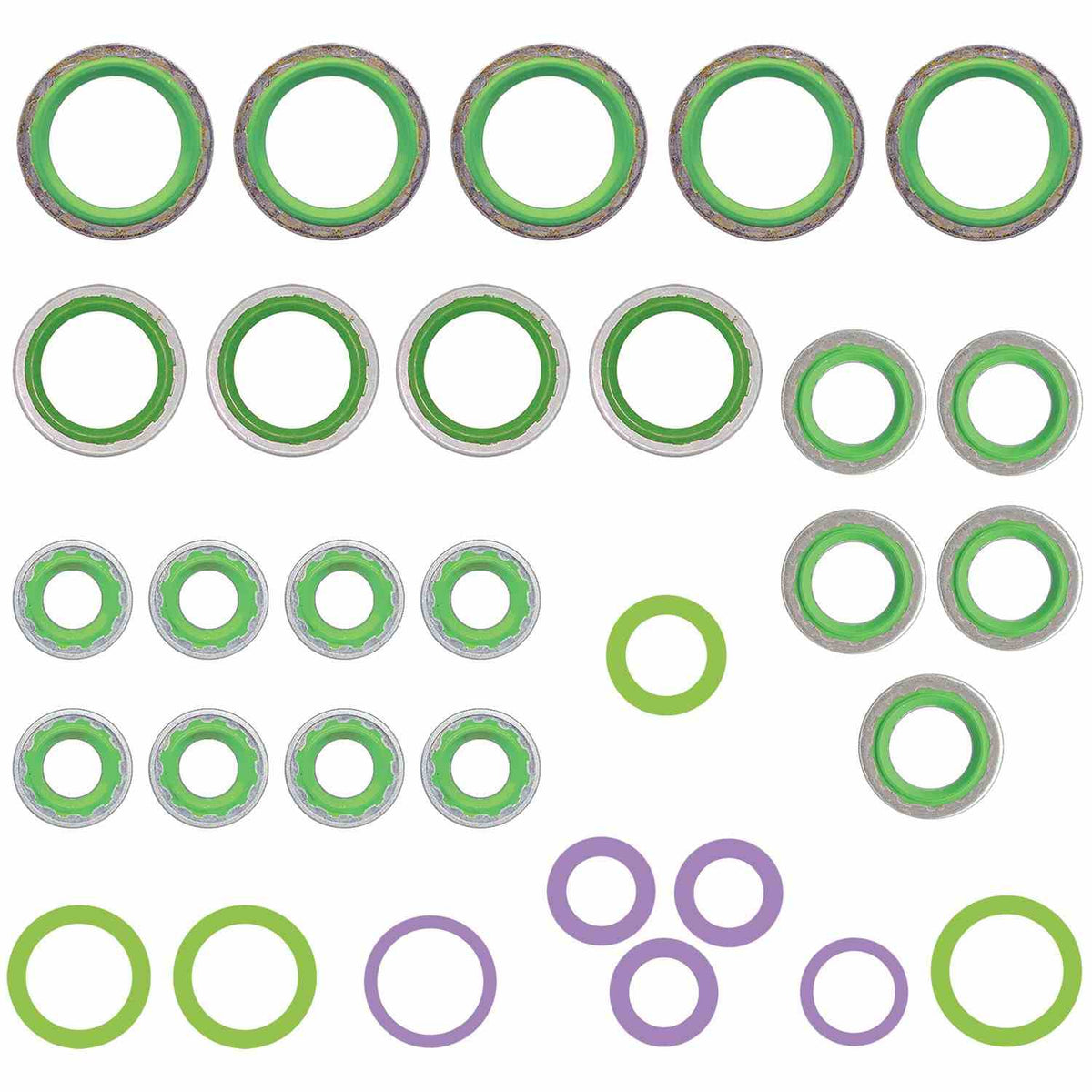 BMW I3 A/C System O-Ring and Gasket Seal Kit, 2014-2022