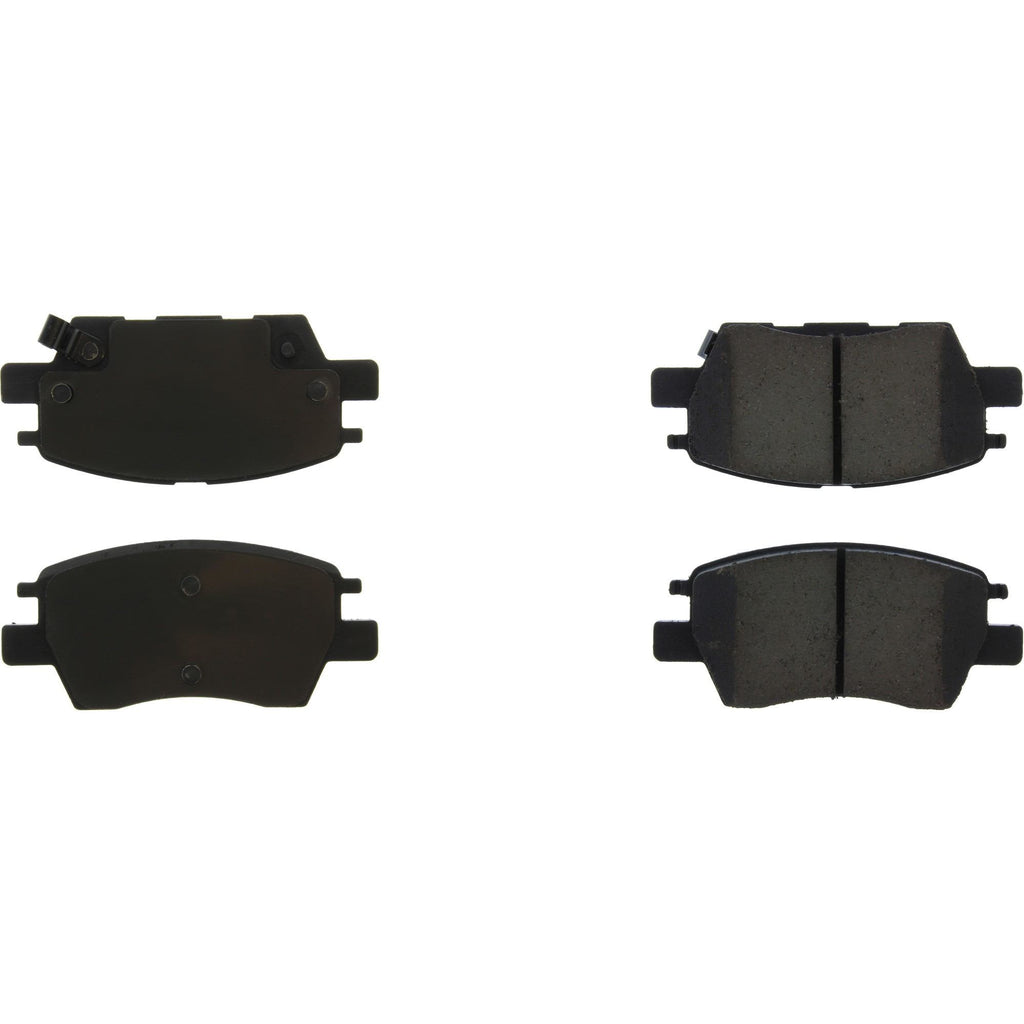 Chevy Bolt EV, EUV Premium Front Ceramic Brake Pads with Hardware, 2017-2023