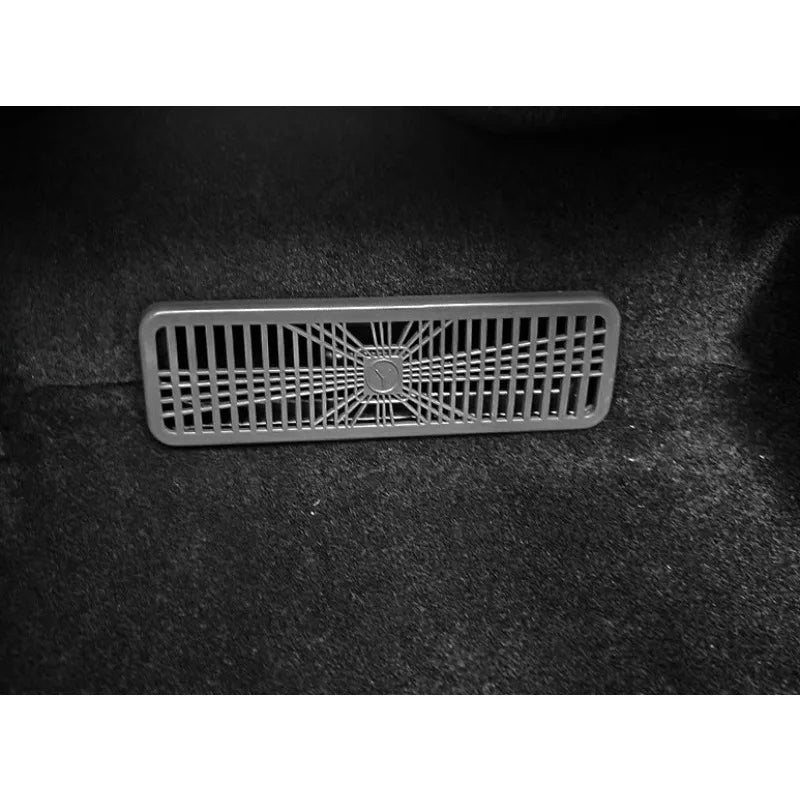 Tesla Model Y Juniper Rear Floor Air Duct Vent Outlet Grille Cover Kit