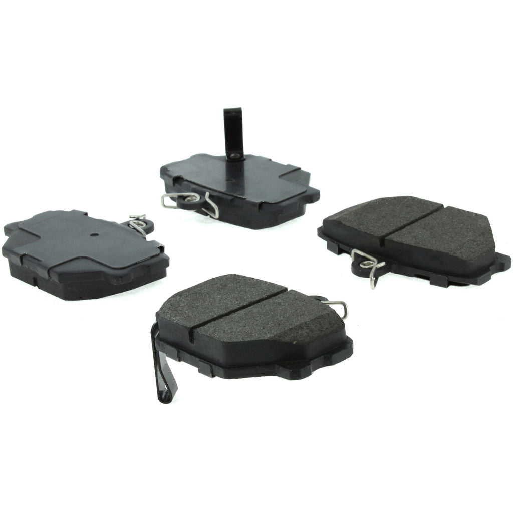 Smart Car Fortwo Posi-Quiet Semi-Metallic Front Brake Pads, 2004-2015