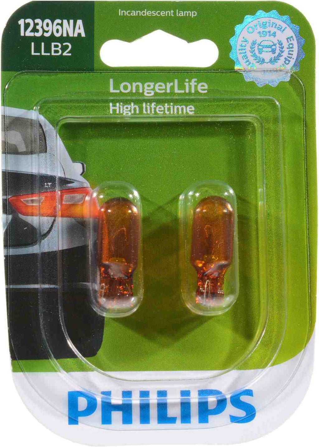 Smart Car Fortwo Front Side Marker Light Bulbs, 2-Pack, 2005-2015
