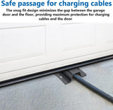 Tesla Charging Cable Garage Door Pass Through ＆ Floor Protection Cord Cover